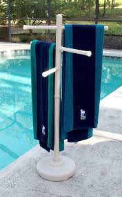 Amazon.com : Outdoor Spa and Pool Towel Rack - Bone : Garden & Outdoor